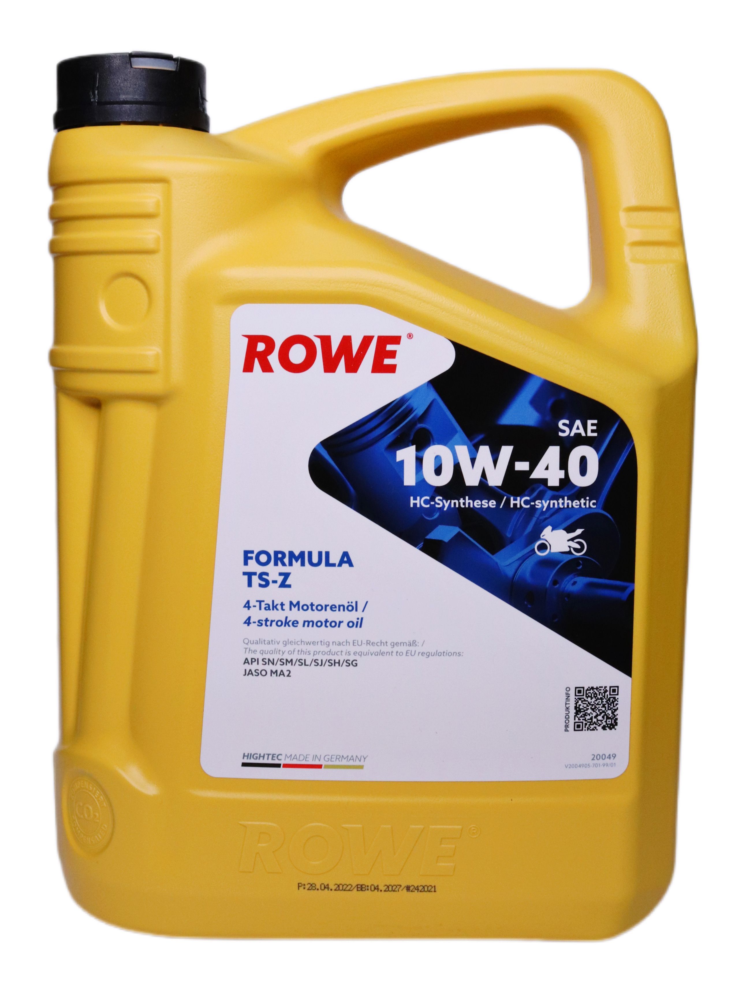 Где Купить Масло Rowe 5w40 Отзывы 1л