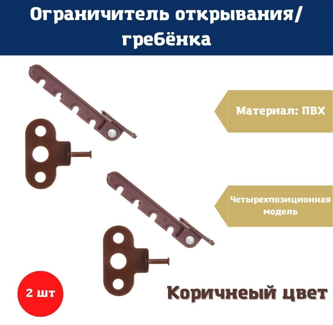 Левша ограничитель оконный