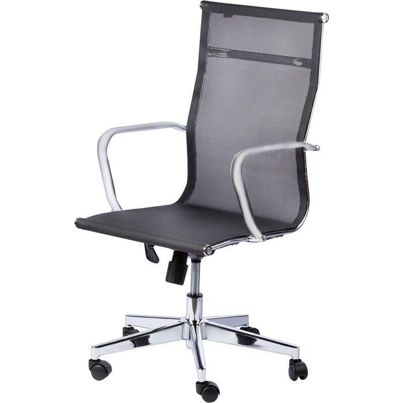 Кресло для руководителя easy chair 552 ttw черное сетка металл