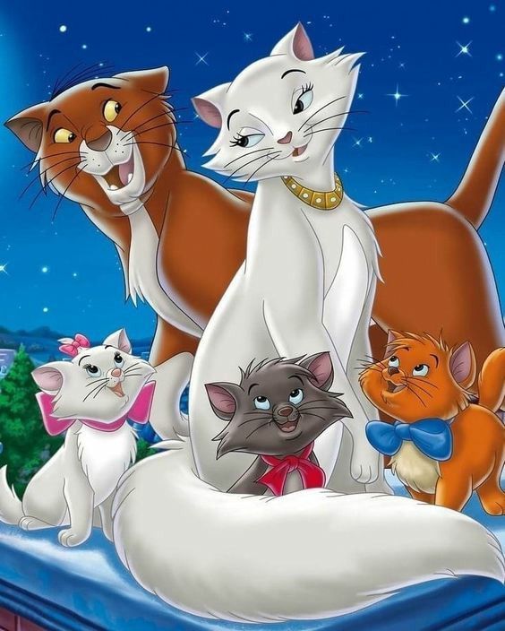 Смотреть коты аристократы мультфильм
