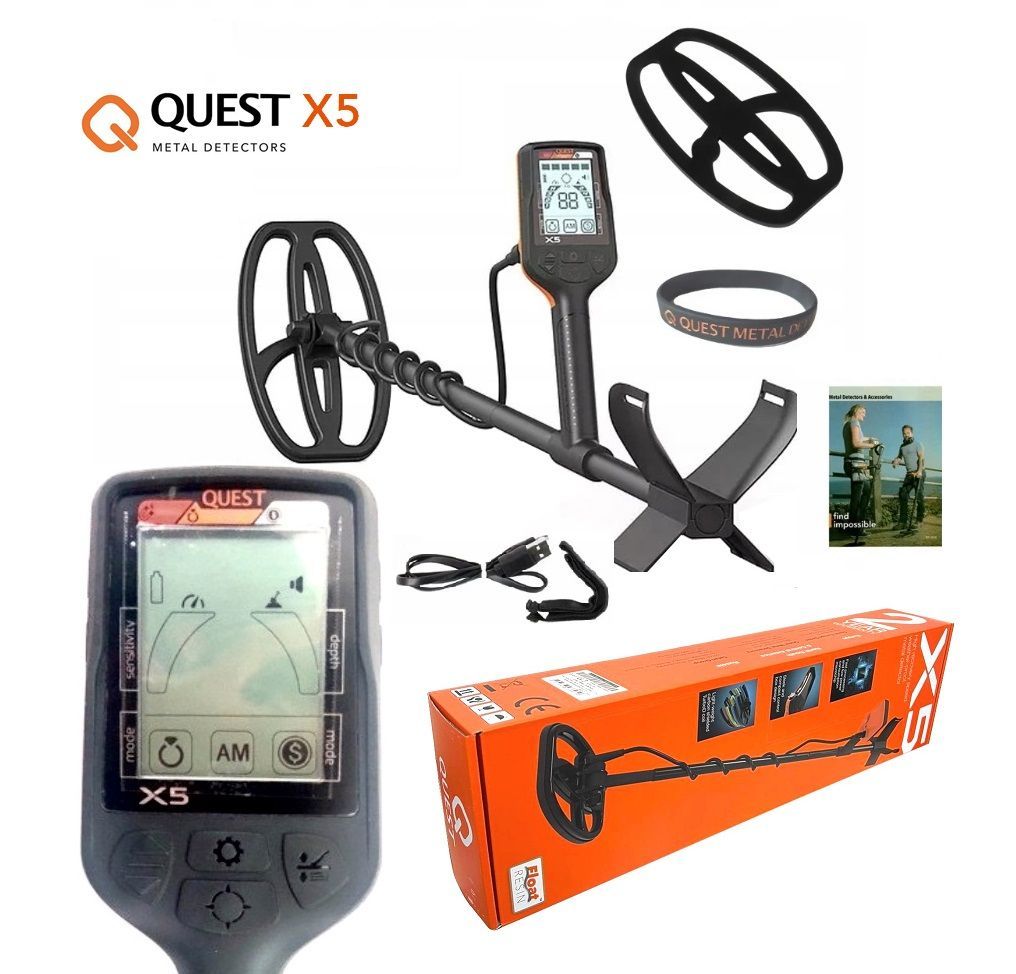 Металлоискатель quest x5