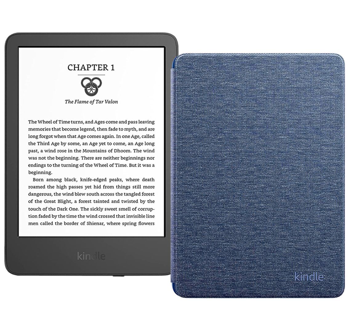 Amazon Kindle 6" Электронная книга Amazon Kindle 11, черный, синий