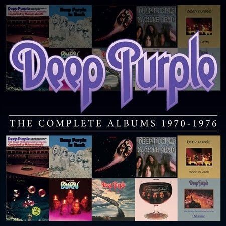 ПамятныйколлекционныйCDDeepPurple,комплектиз10дисковAlbum1970-1976