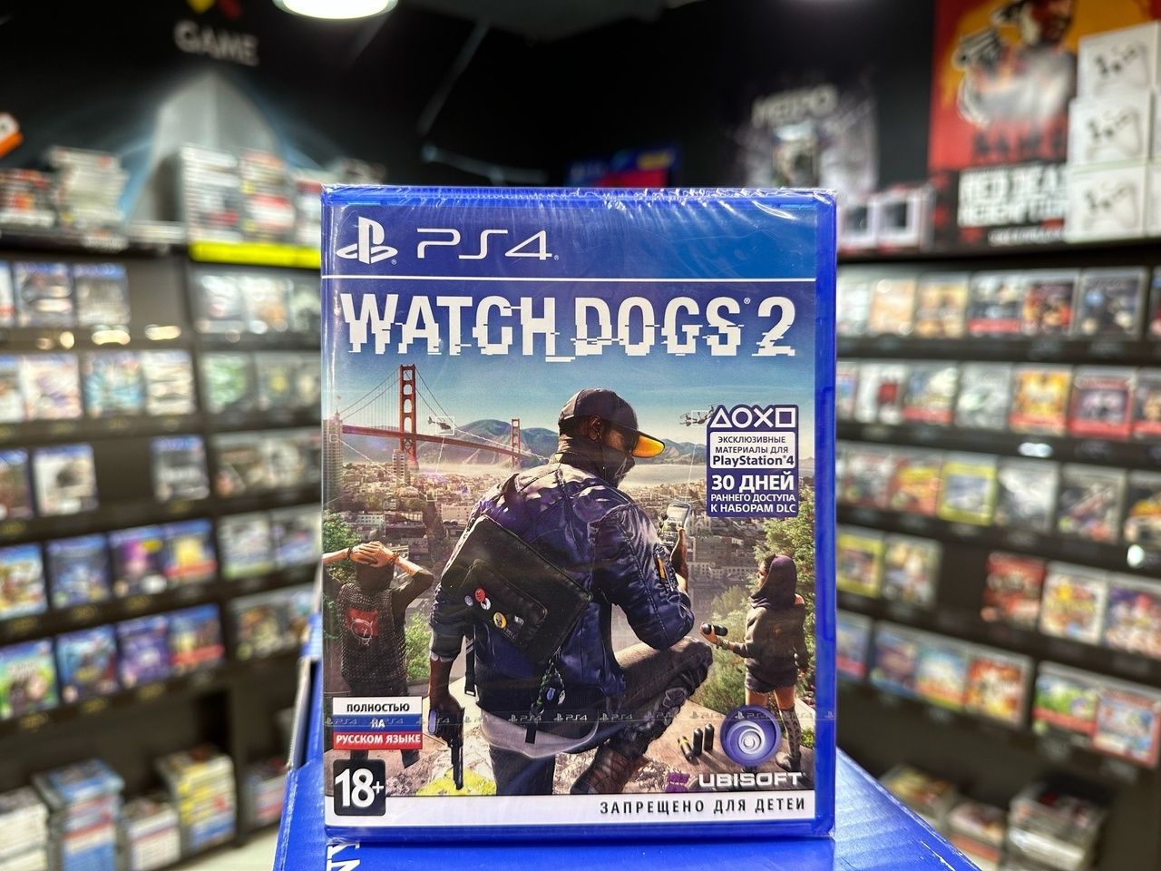 Игра Игра Watch Dogs 2 PS4 (PlayStation)// (PlayStation 4 купить по низкой  цене с доставкой в интернет-магазине OZON (685347040)