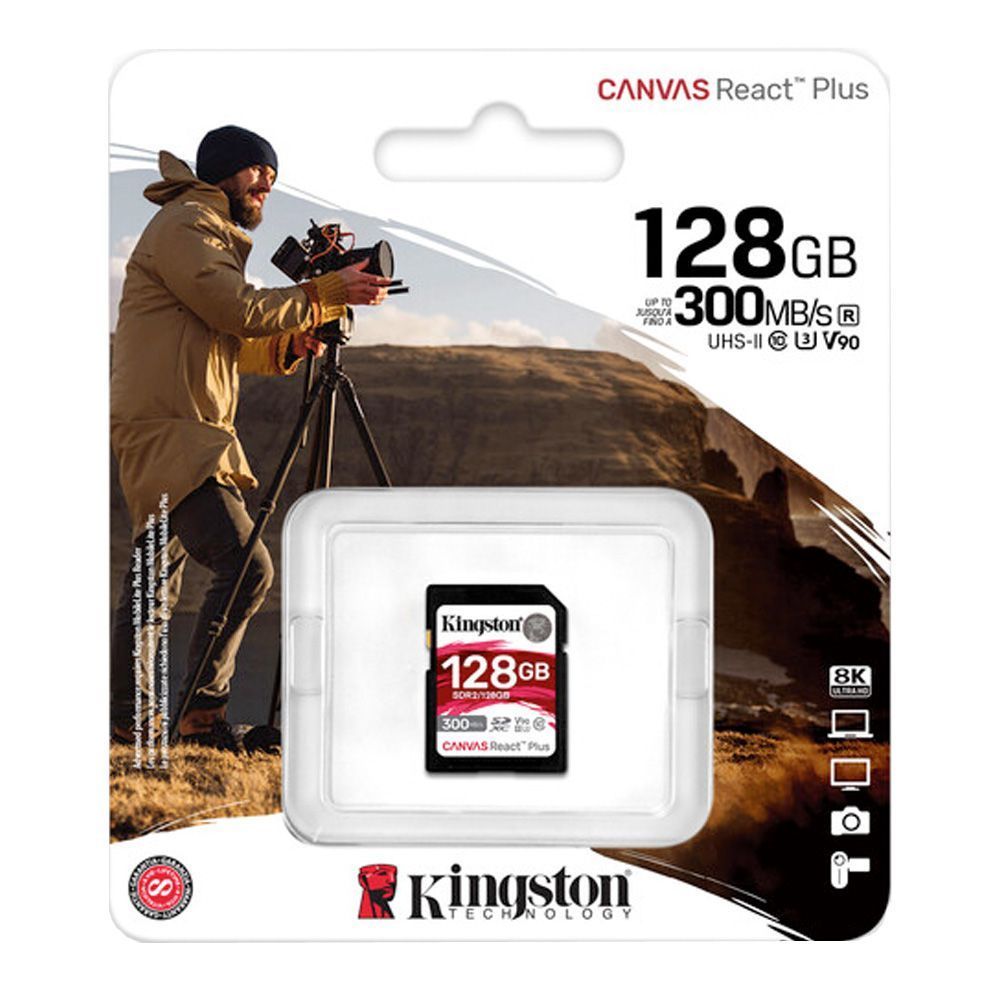 Карта памяти microsdxc kingston canvas go plus 64 гб sdcg3 64gb