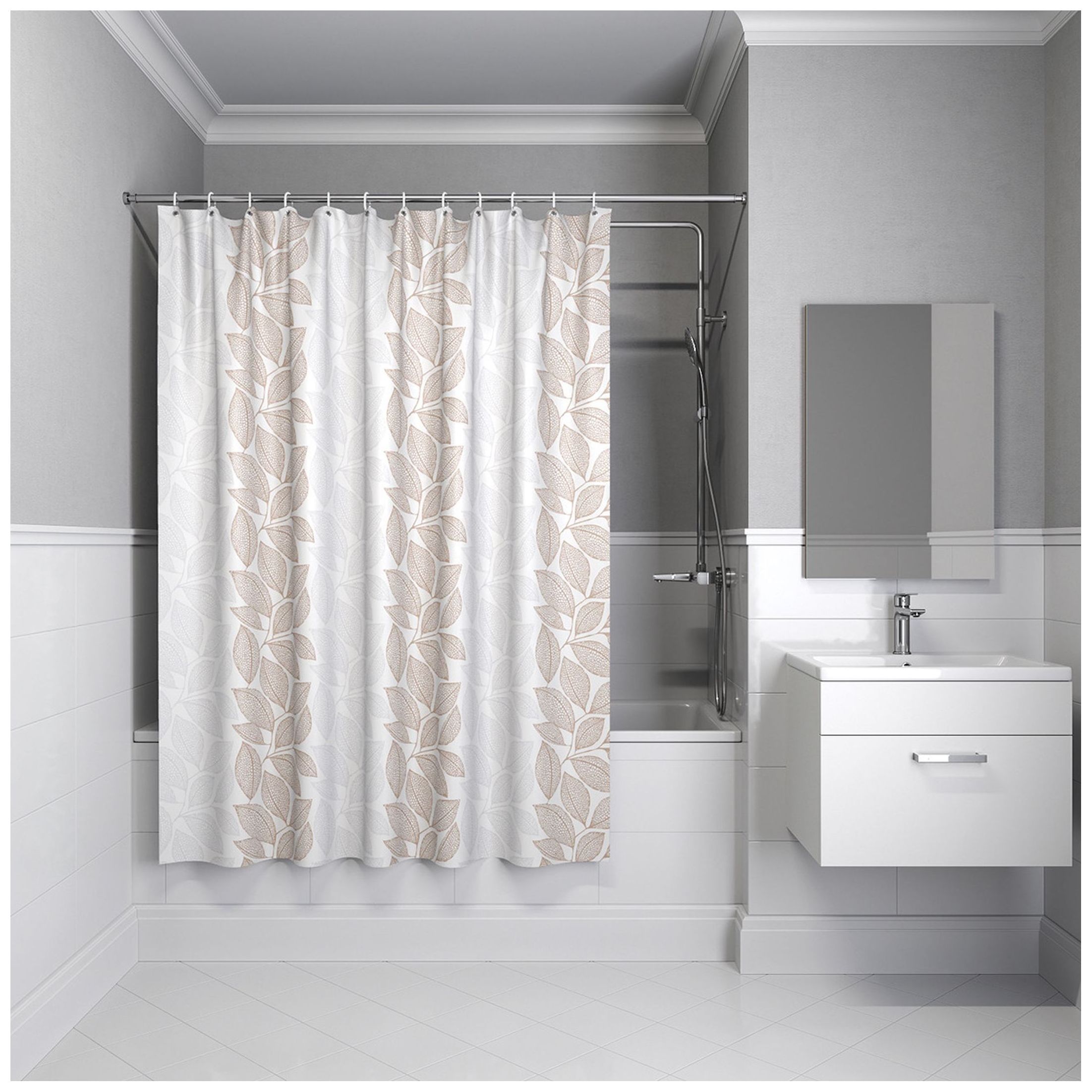 Шторка для ванны 180х180