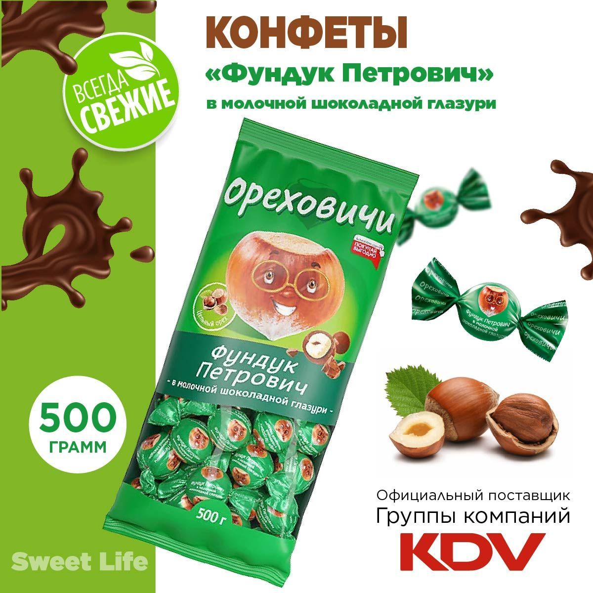 Фундучные Конфеты