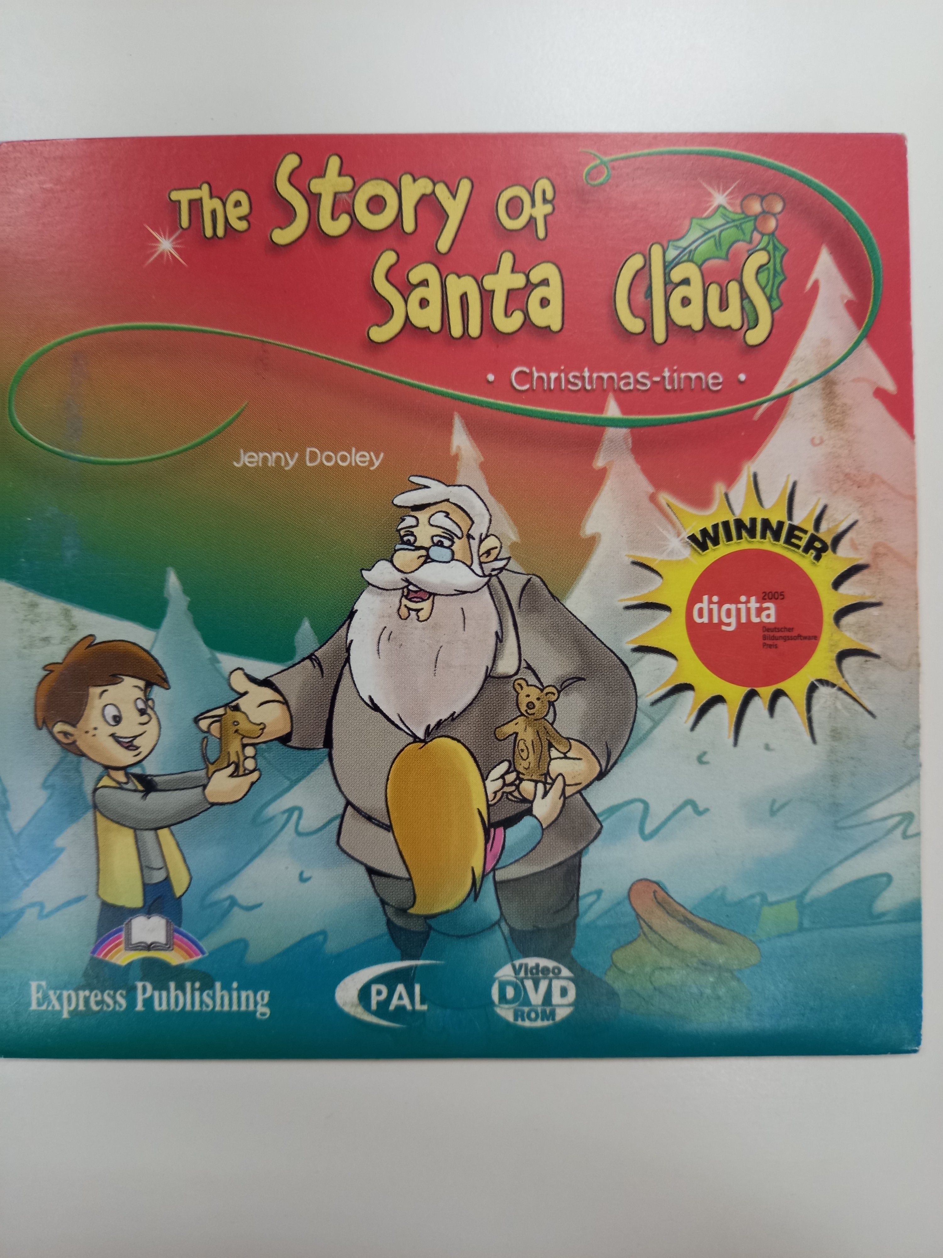 Диск STORY OF SANTA CLAUS, THE (CHRISTMAS-TIME 2) DVD/DVD-ROM