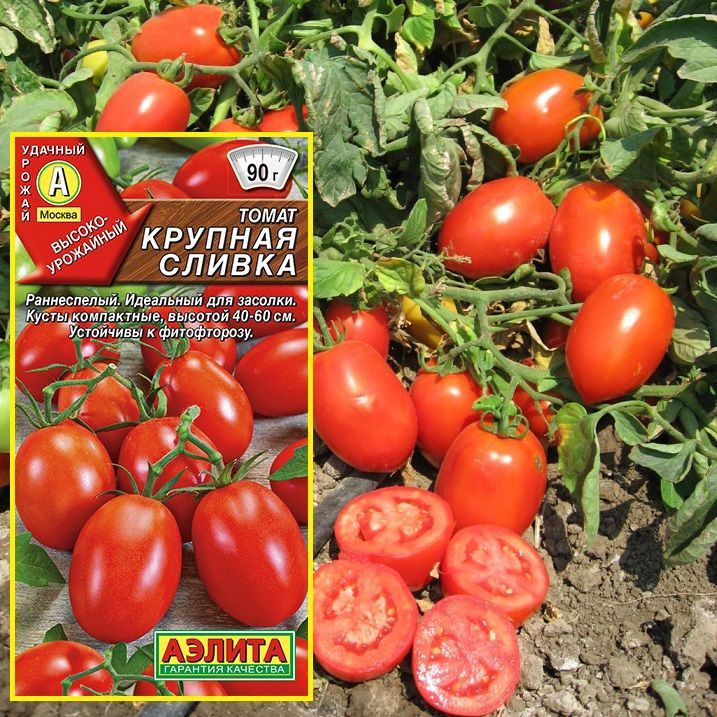 томат крупная сливка