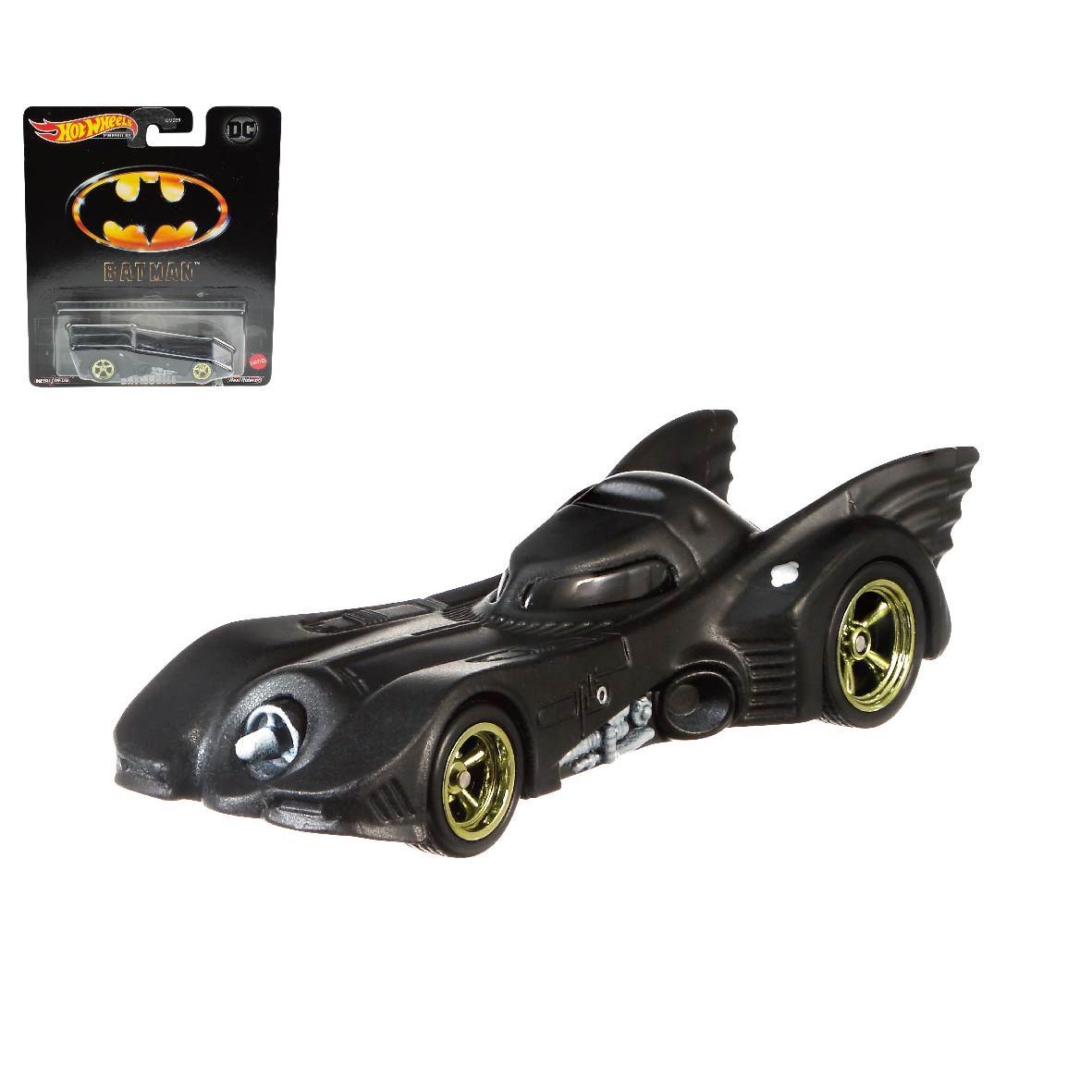 Машинка Hot Wheels коллекционная (оригинал) DMC55 BATMOBILE - купить с  доставкой по выгодным ценам в интернет-магазине OZON (848791316)