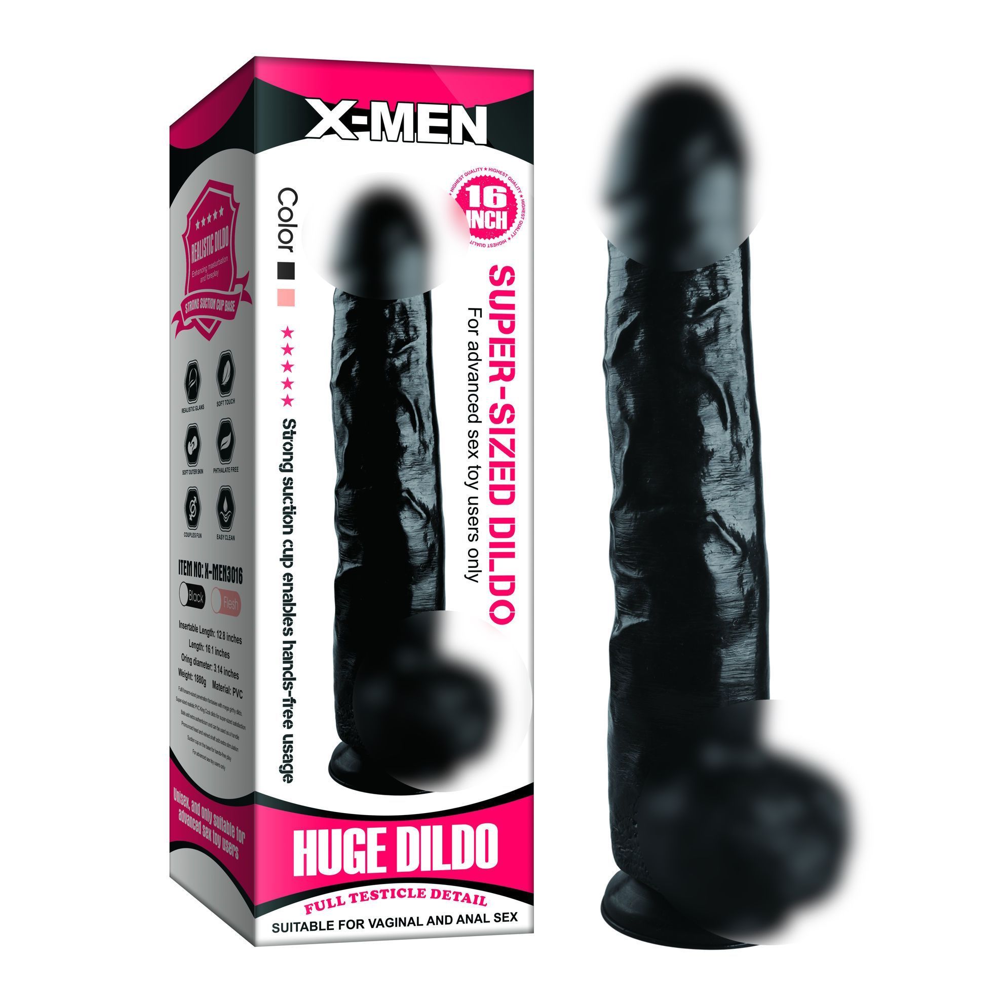 Фаллоимитатор NLonely X-MEN Huge Dildo - купить с доставкой по выгодным  ценам в интернет-магазине OZON (1048461886)