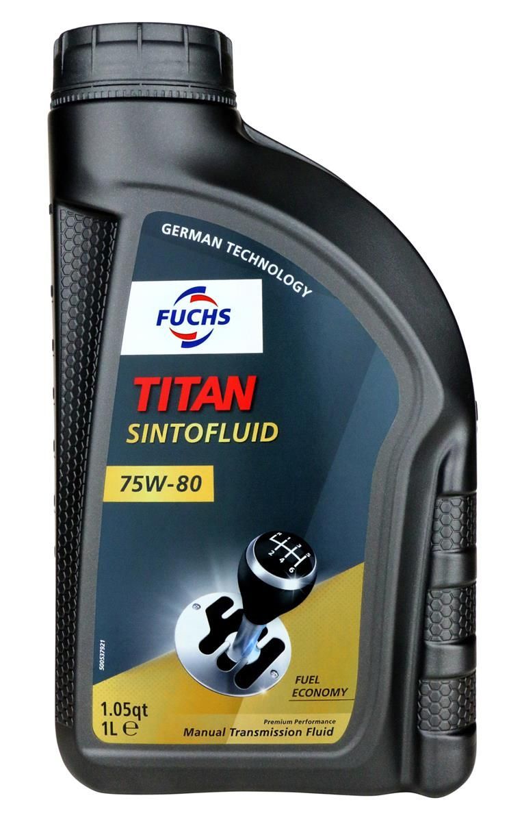 Масло трансмиссионное FUCHS TITAN SINTOFLUID 75W-80 API GL-5, 1л - купить  по выгодной цене в интернет-магазине OZON (1134226001)