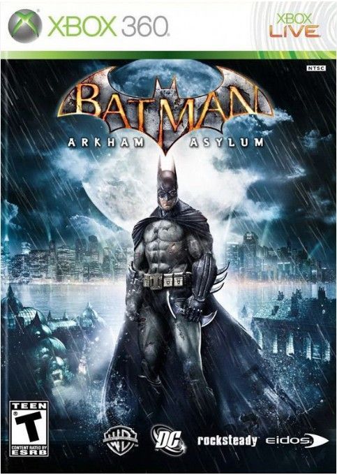 Batman Arkham Asylum Видеоигра на диске Xbox 360. Товар уцененный