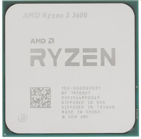 ПроцессорAMDRyzen53600(100-000000031)OEM-AM4,6х3.6ГГц,L2-3МБ,L3-32МБ,2хDDR4-3200МГц,TDP65Вт