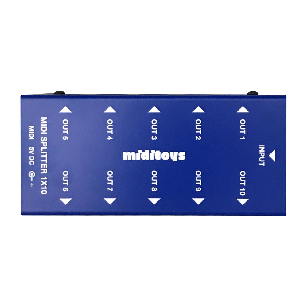 Интерфейс Miditoys Midi Splitter 1x10 BL