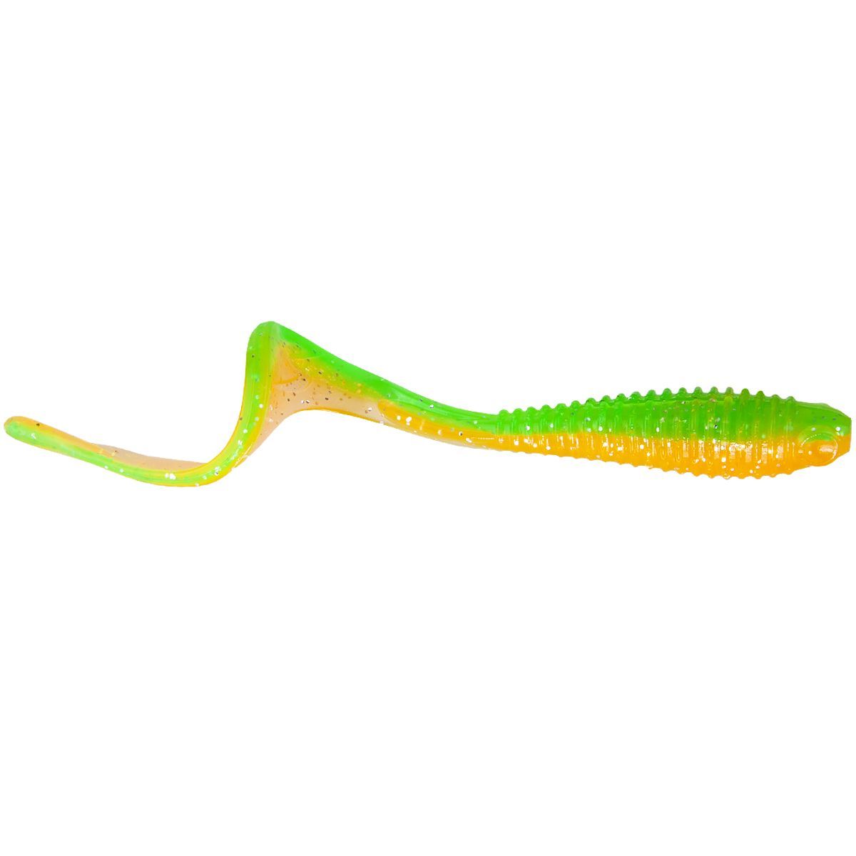 Твистер Norstream Tricky Tail 6" (4 шт.) цв. 02 Green-Orange