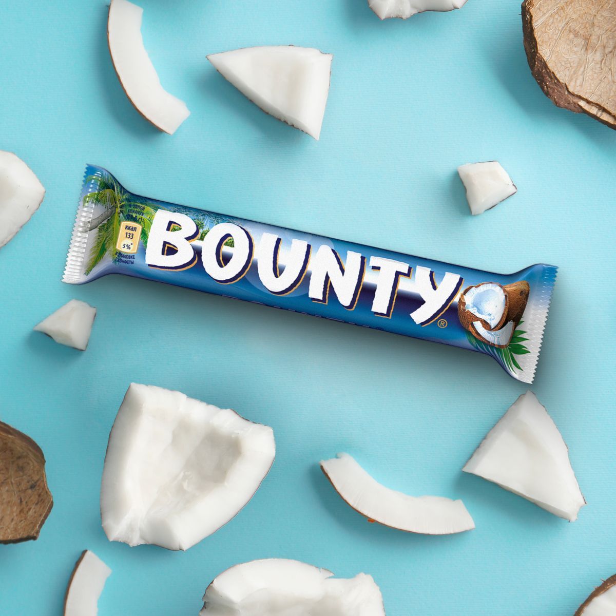 Плитка шоколада Bounty