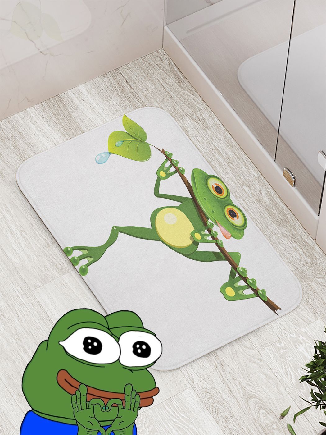 Лягушка в ванне