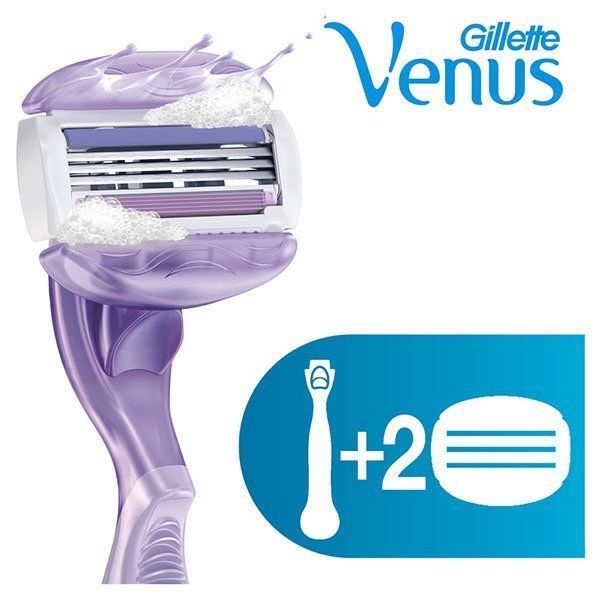 ЖИЛЛЕТТ бритва безопасная VENUS Comfortglide BREEZE + сменные кассеты №2