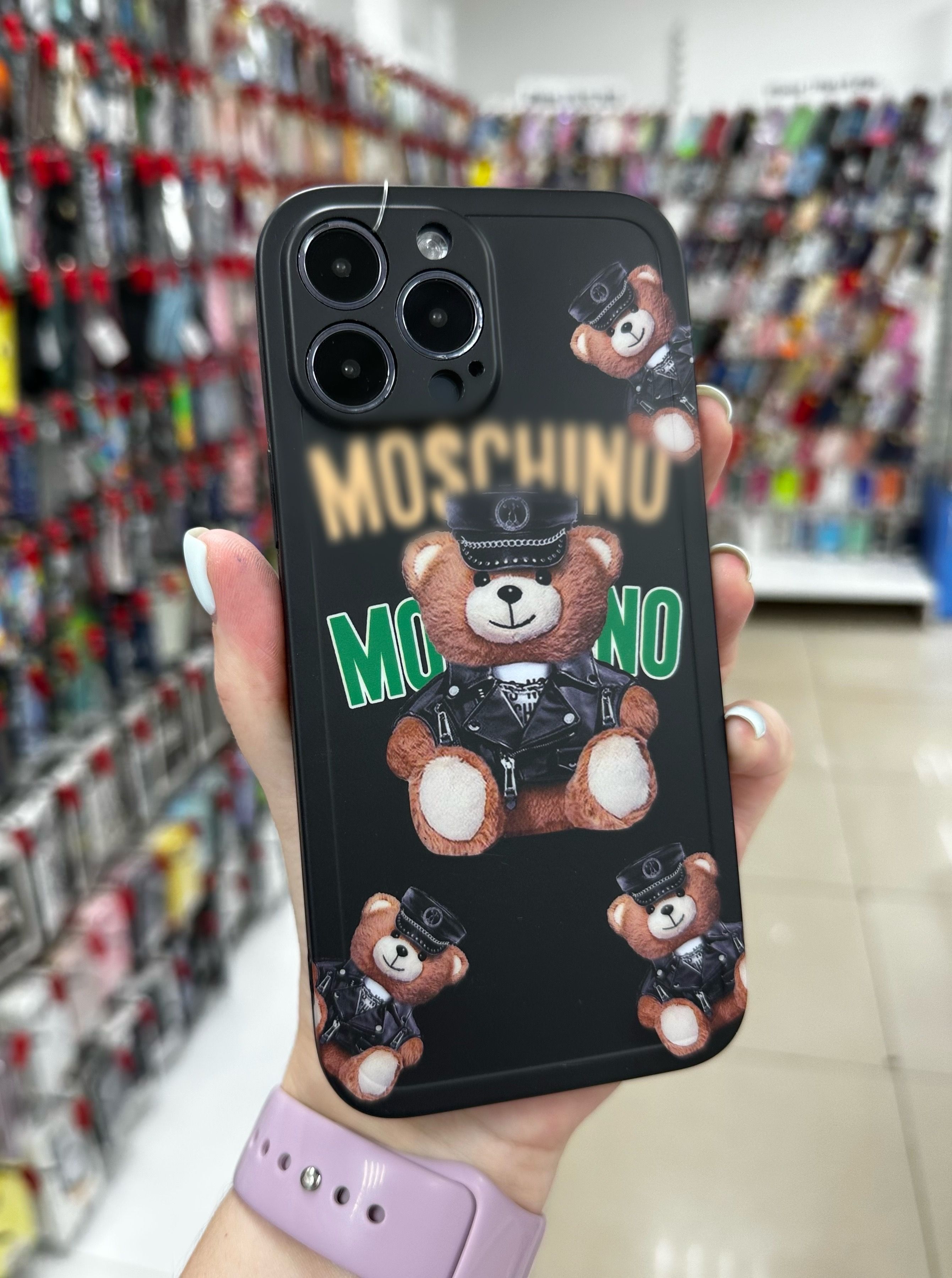 iPhone 14 Pro Max Moschino Bear