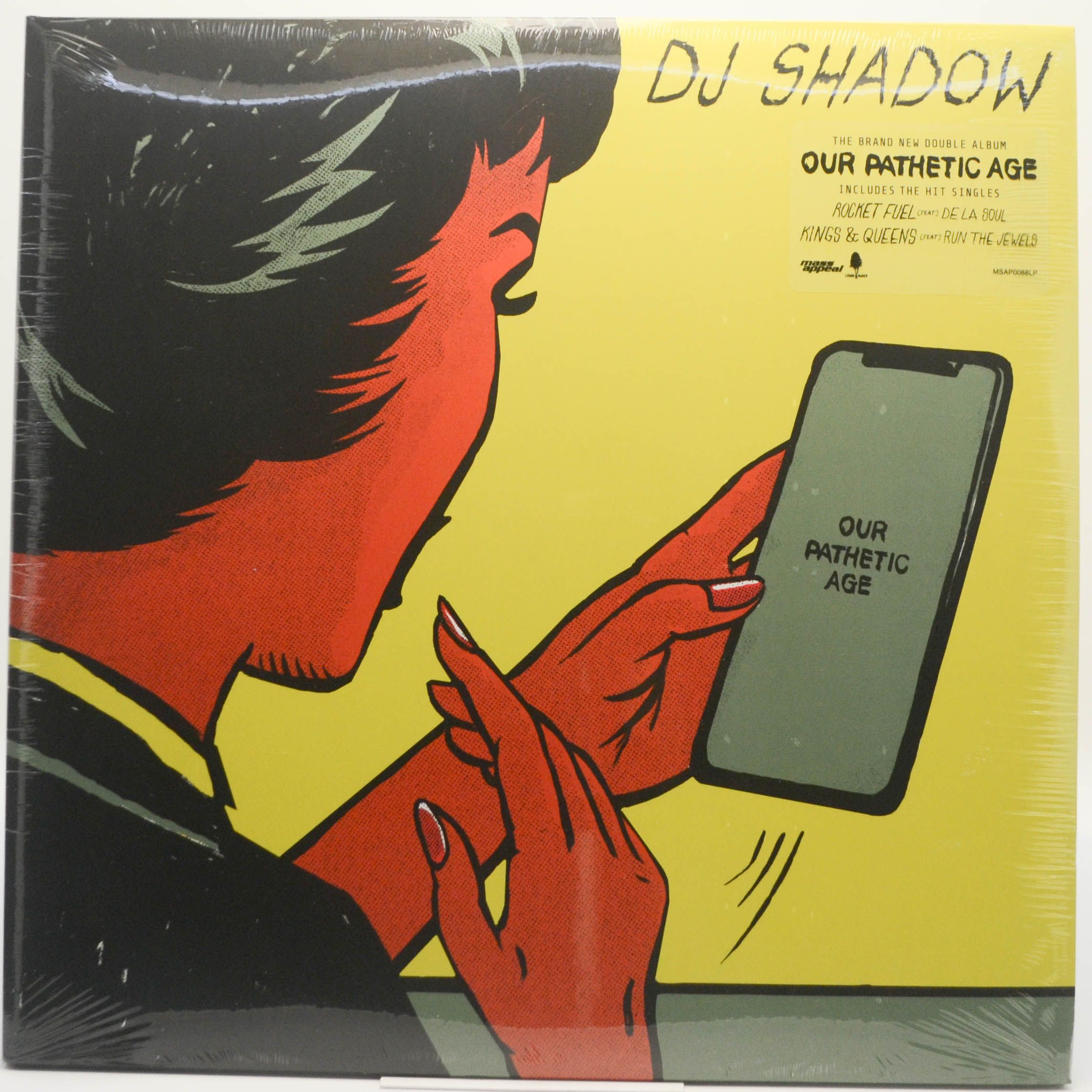 Виниловая пластинка DJ Shadow Our Pathetic Age (2LP), 2019