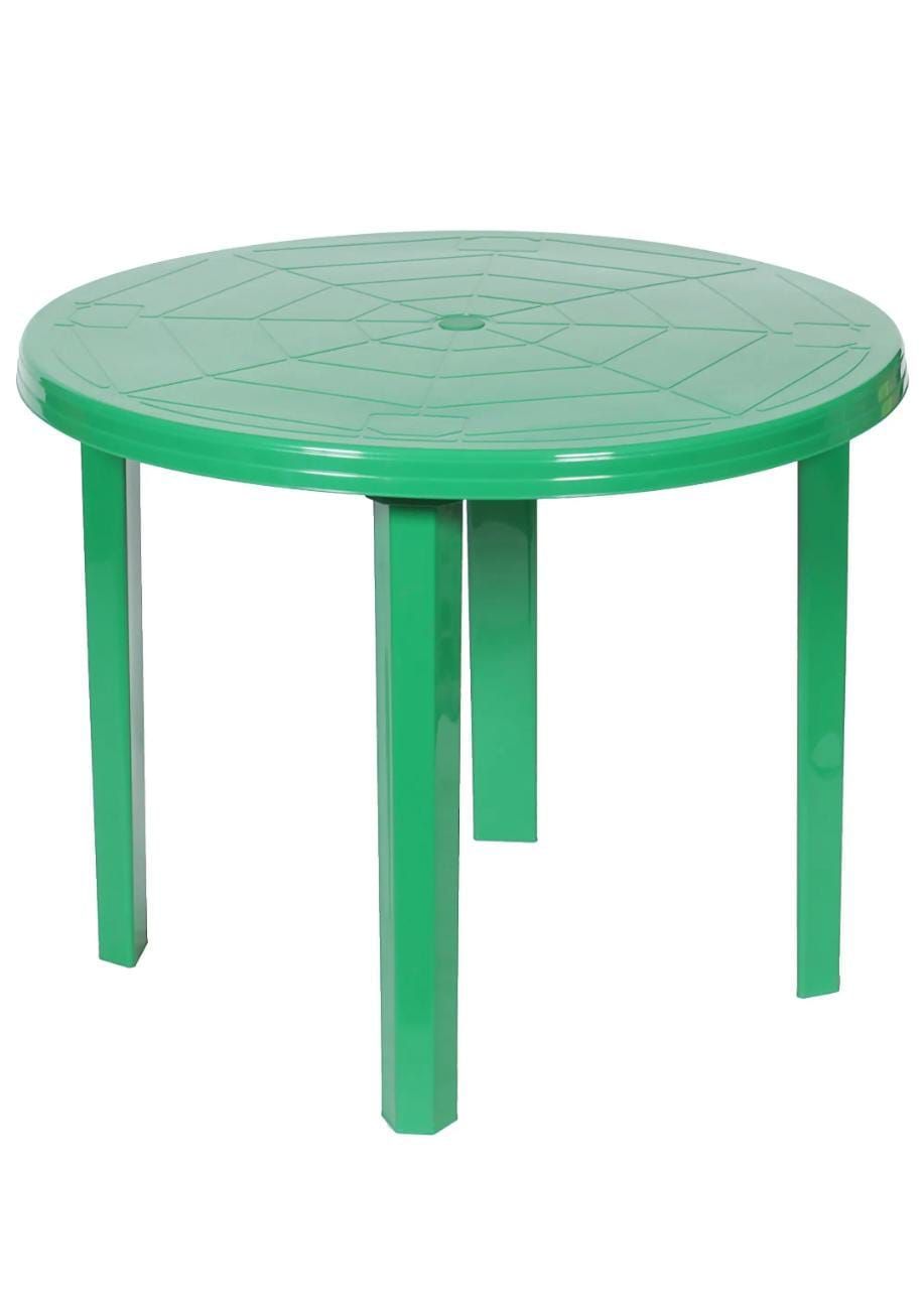 Стол пластиковый зеленый для дачи