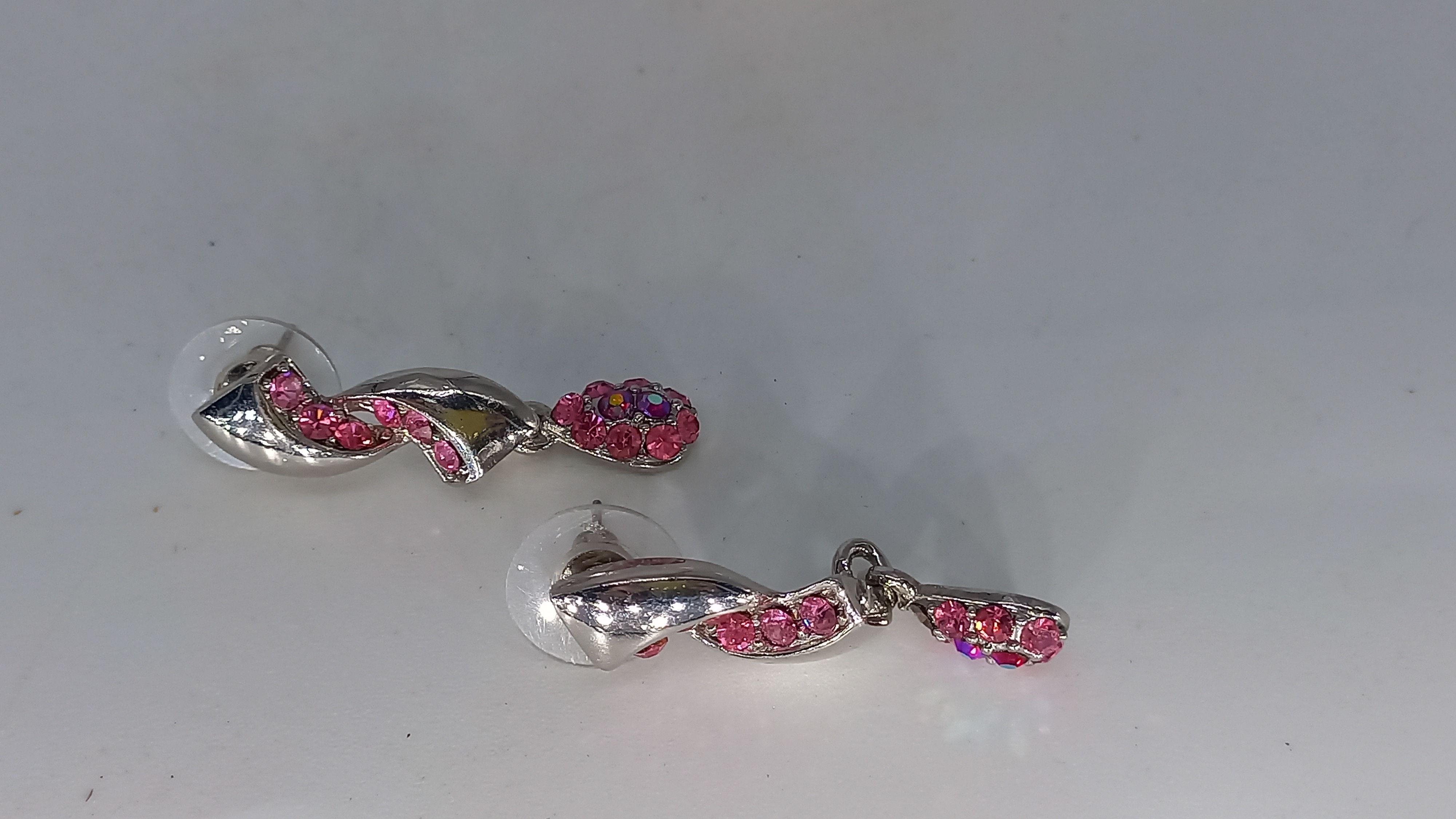 Необычные советские кольца с розовым камнем - коллекция ретро украшений