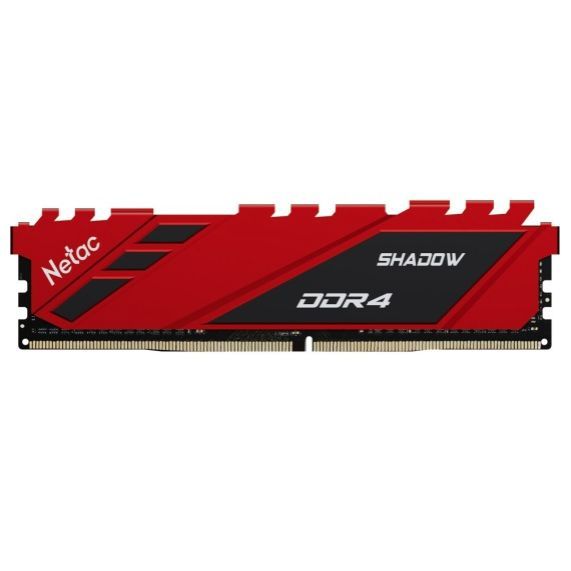 NetacОперативнаяпамятьDDR4Shadow8GB3200MHzCL16(16-20-20-40)1x8ГБ(NTSDD4P32SP-08R)