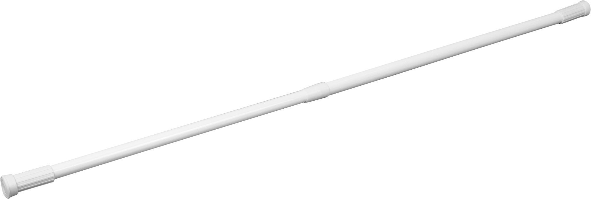 Карниз для ванной vidage, телескопический,цвет: белый, длина 110-200 см