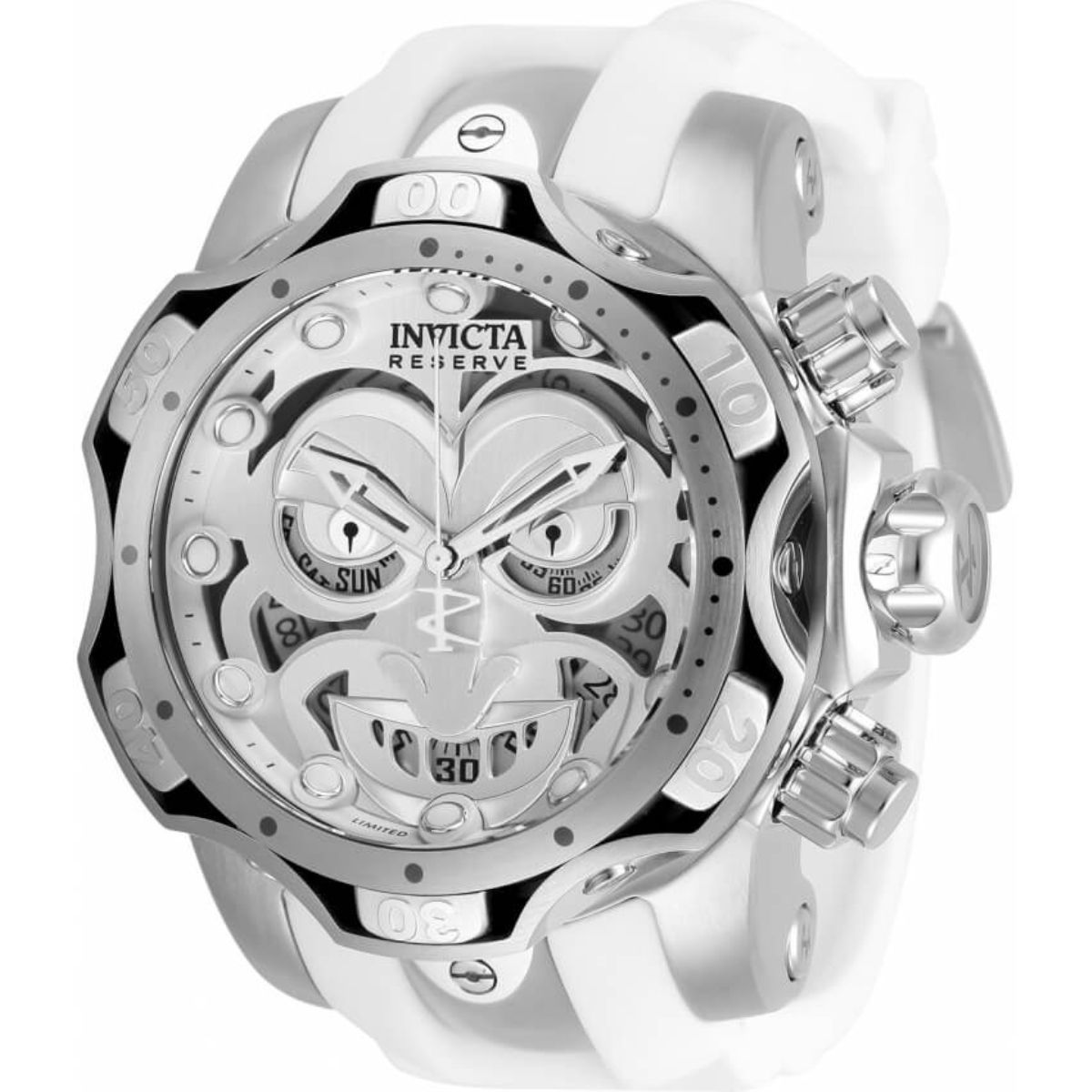 Black and outlet white invicta watch