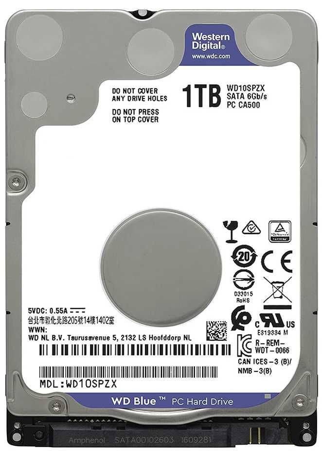 WesternDigital1ТБВнутреннийжесткийдискWD10SPZX(WD10SPZX)