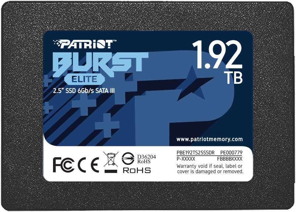 PatriotMemory1,92ТБВнутреннийSSD-дискBurstElite(PBE192TS25SSDR)