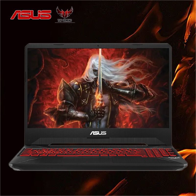 ASUSASUSFX86Игровойноутбук15.6",IntelCorei7-8750H,RAM8ГБ,SSD,NVIDIAGeForceGTX1050Ti(4Гб),WindowsPro,черный,Английскаяраскладка