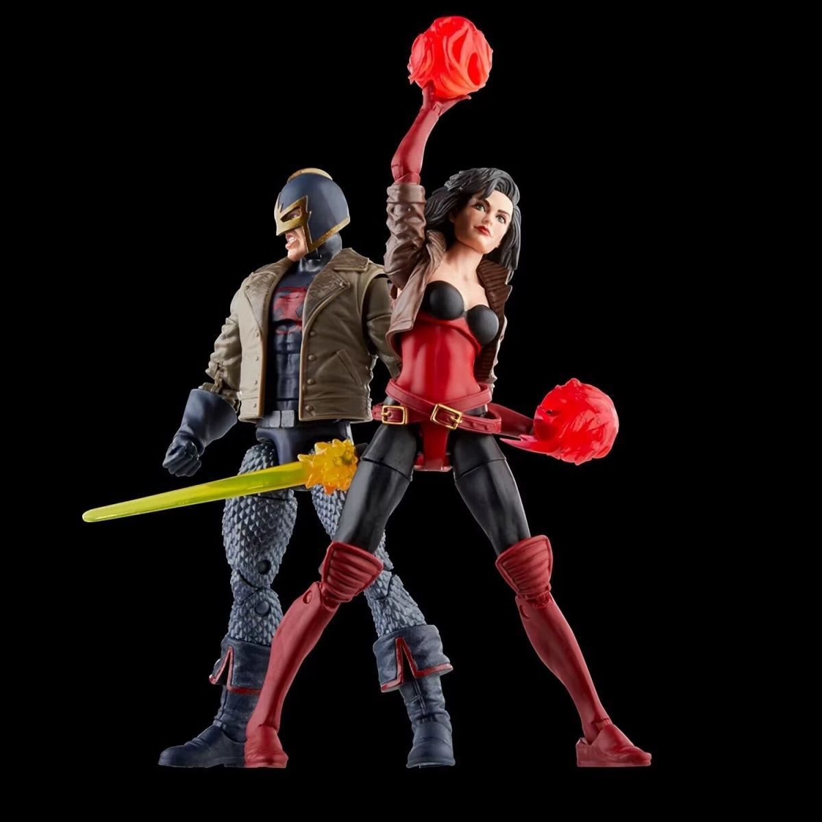 фигурка Hasbro Легенды Marvel &quot;BLACK KNIGHT&SERSI&quot; подвижные ...