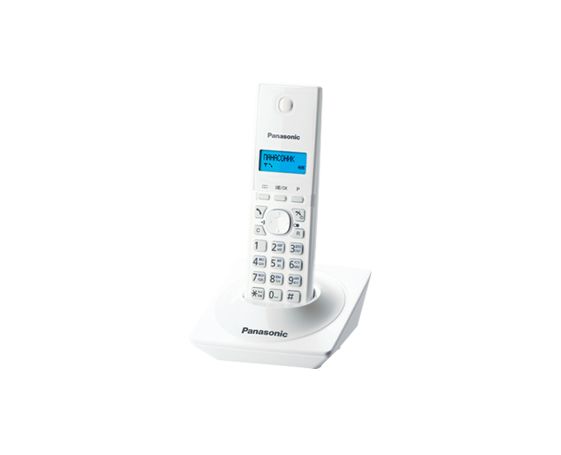 Радиотелефон DECT Panasonic KX-TG1711RUW белый