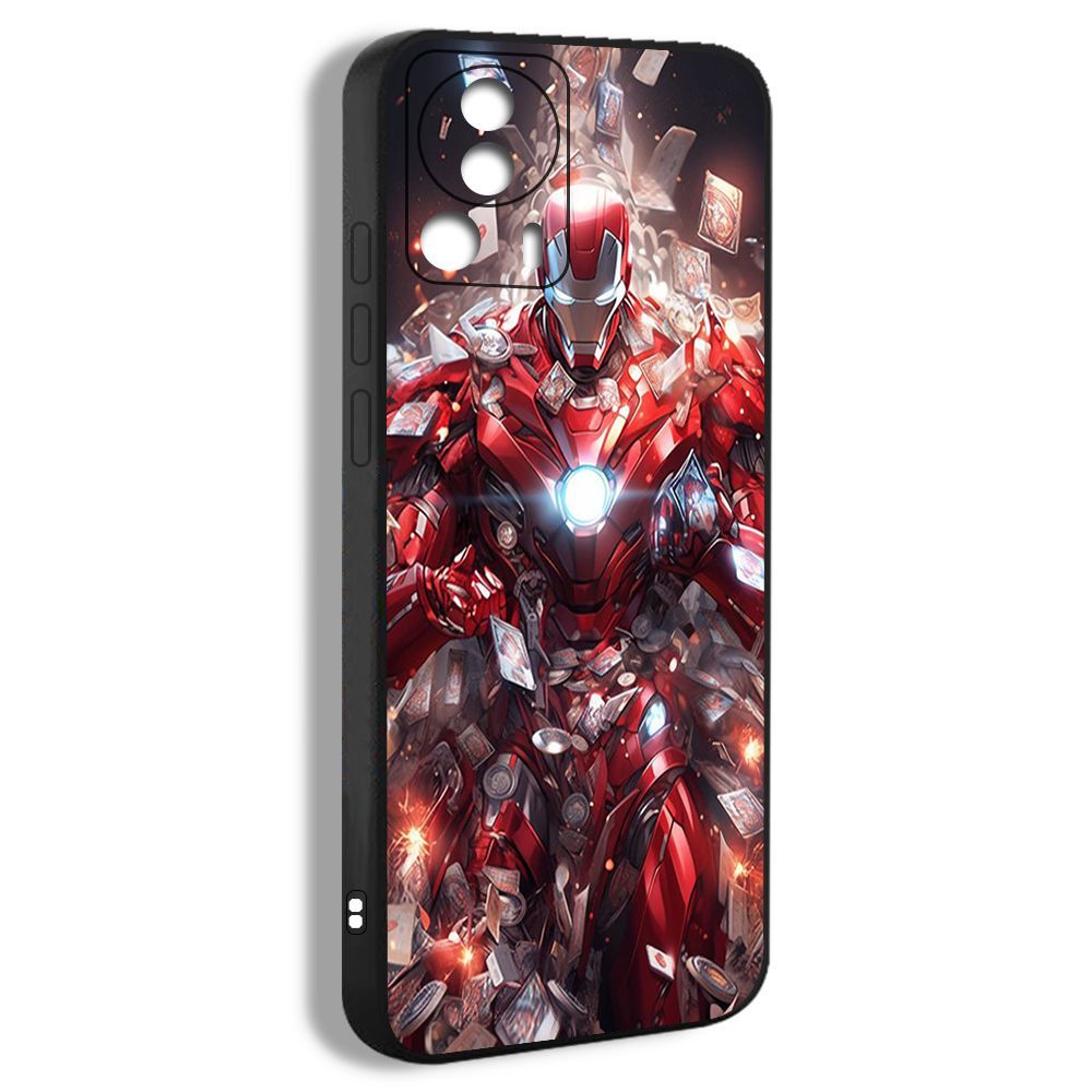 чехол для смартфона Подходит для Xiaomi 13 Lite Marvel Мстители Фильмы  логотип Железный человек EFA54