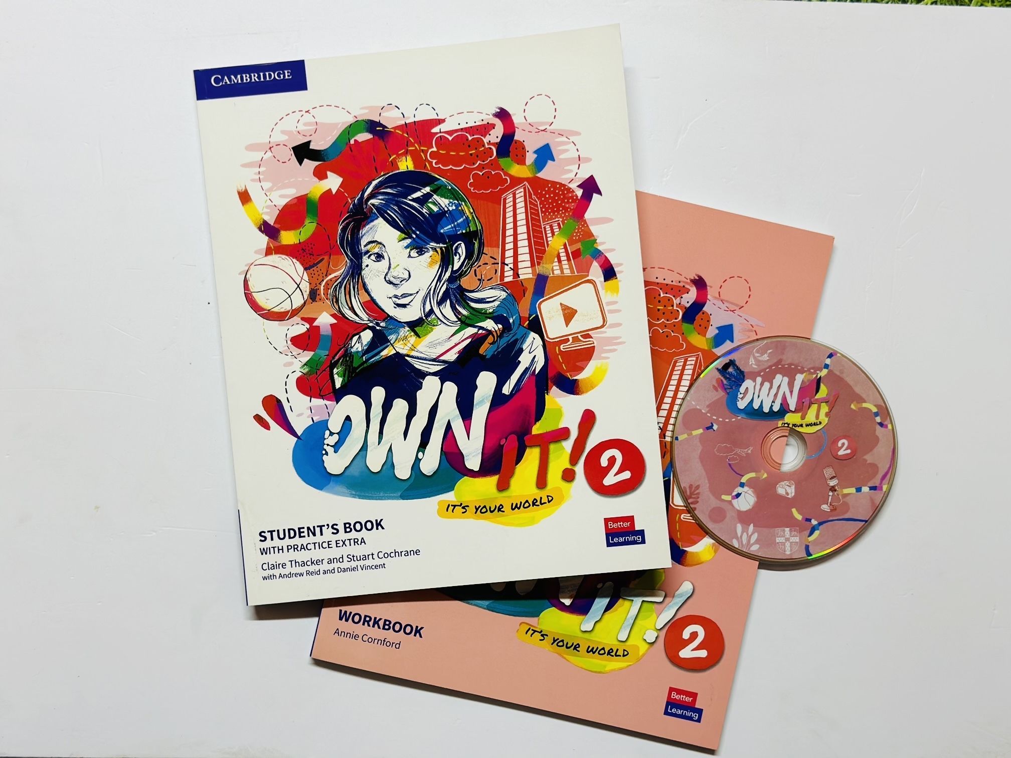 Own it 2, Student's Book, Workbook + CD ( учебник, раб.тетрадь и диск )