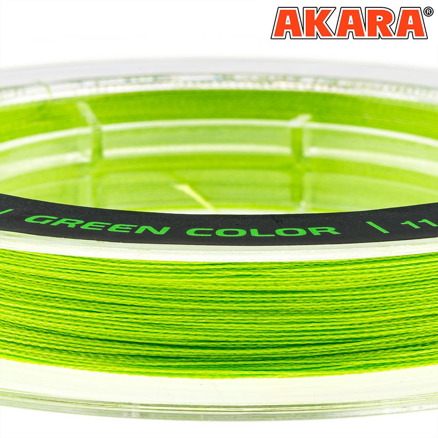Шнур Akara Competition Green 100 м 0,14