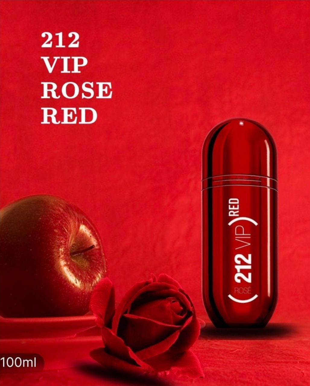 Red carolina. VIP 212 80мл Rose 80. 212 VIP Rose Red. Вип 212 красные женские.