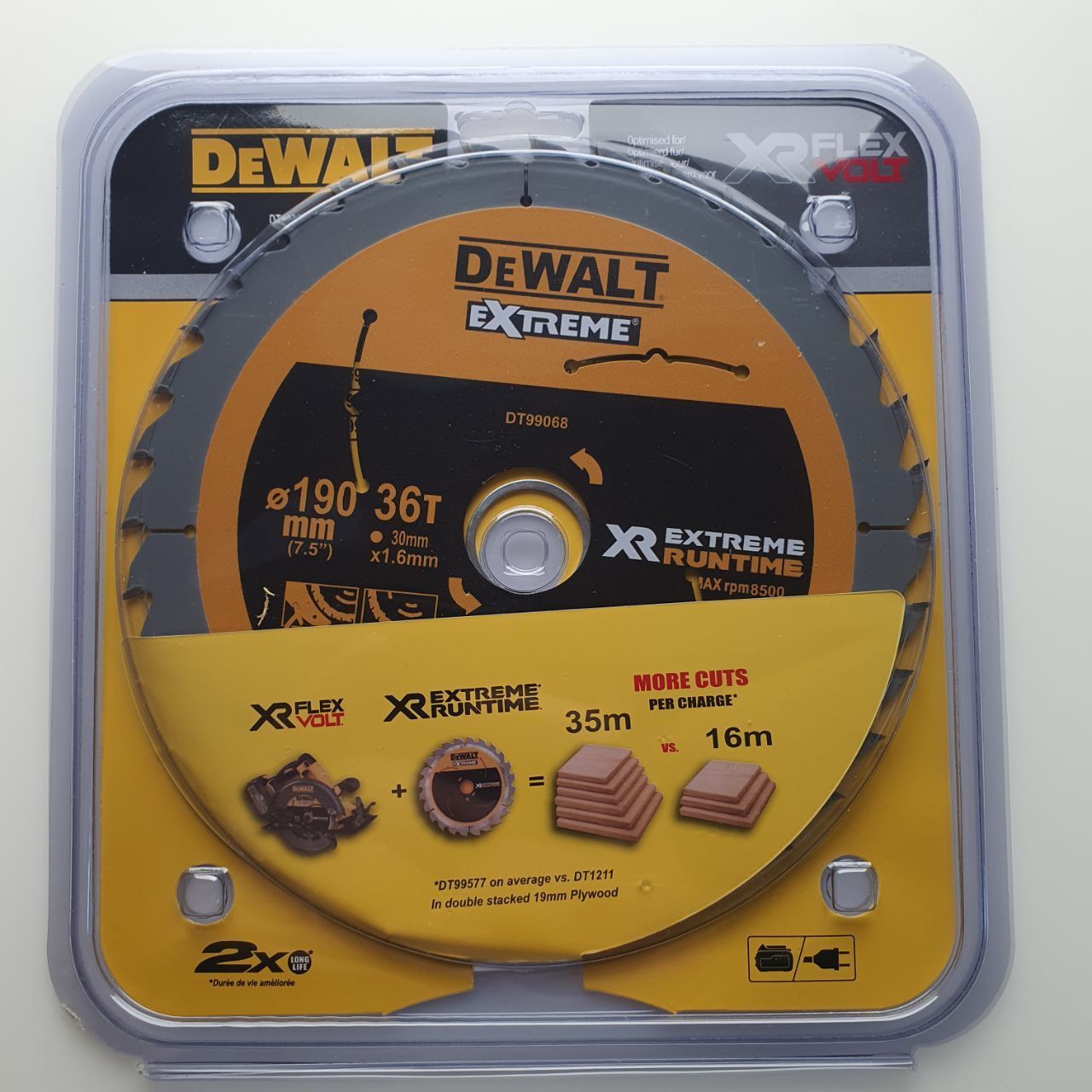 DeWalt Диск пильный 190 x 30; 36  зуб.