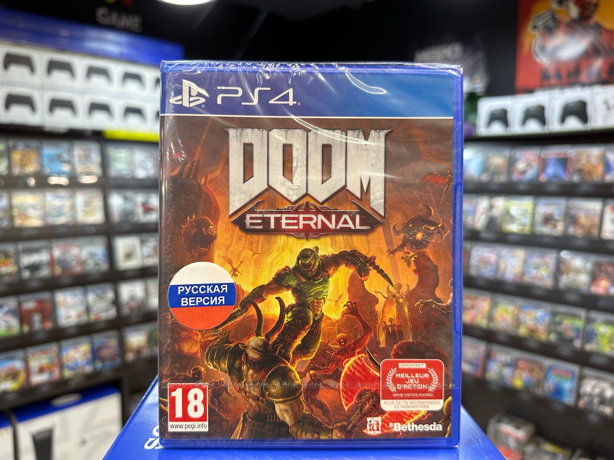 Игра DOOM Eternal PS4 (Русская версия)