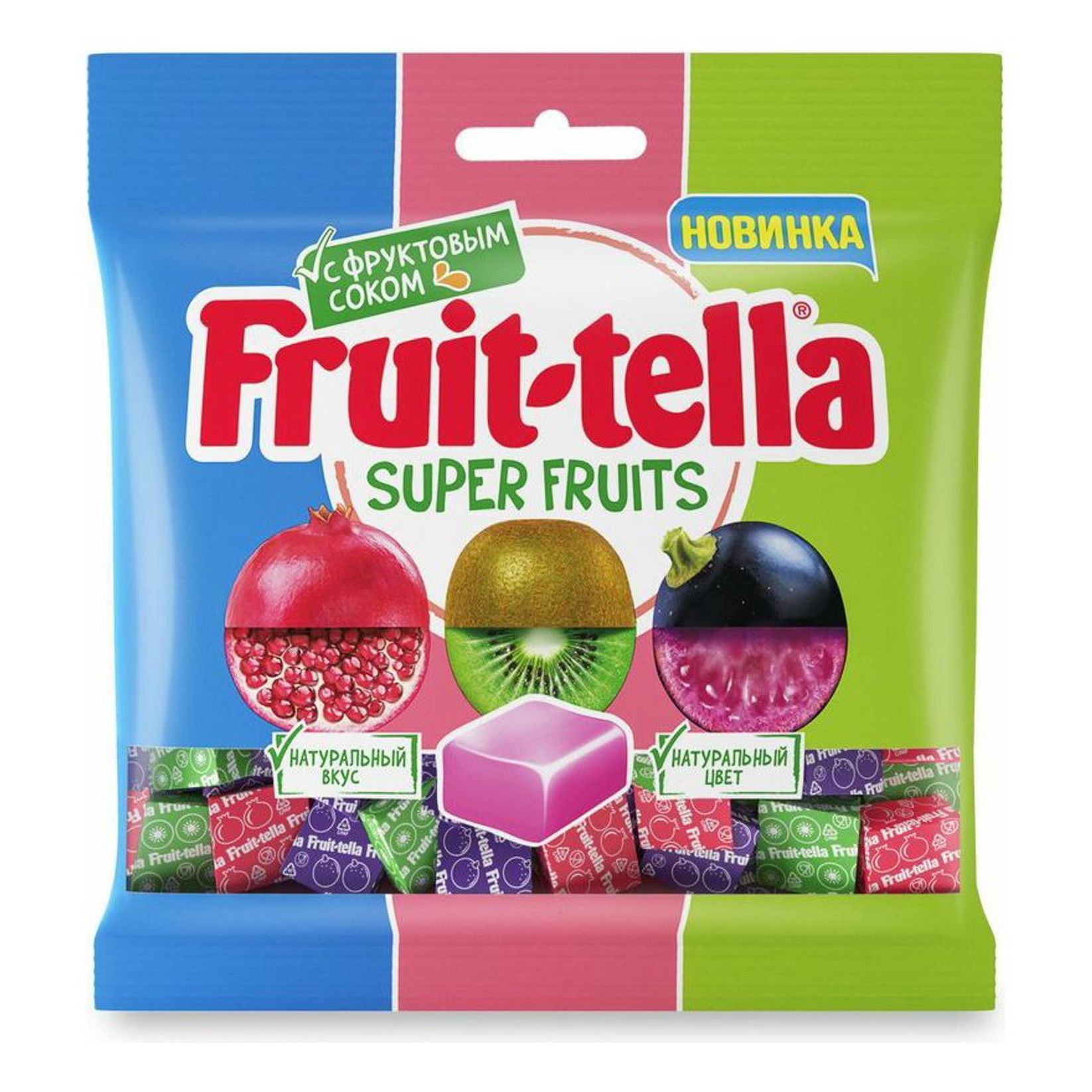 Конфеты Fruit Tella 70 г super Fruits