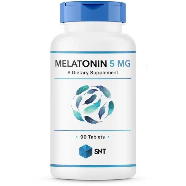 SNT Melatonin Мелатонин 5мг для сна, 90 таблеток