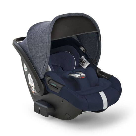 Детское автокресло автолюлька Inglesina Darwin Infant Recline гр 0+ расцветка Soho Blue