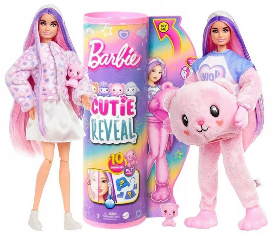 Barbie cutie reveal белый медведь. Куклы барби cutie reveal. Barbie cutie reveal хаски. Barbie cutie reveal единорог. Barbie cutie reveal series 2 bear.