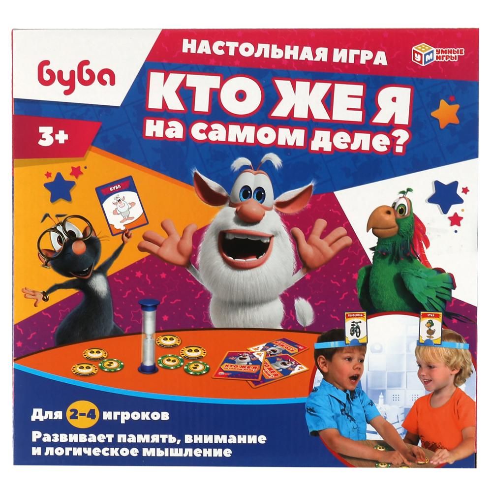 Настольная игра Буба, кто же я B860891-R1 - купить с доставкой по выгодным  ценам в интернет-магазине OZON (1267355603)