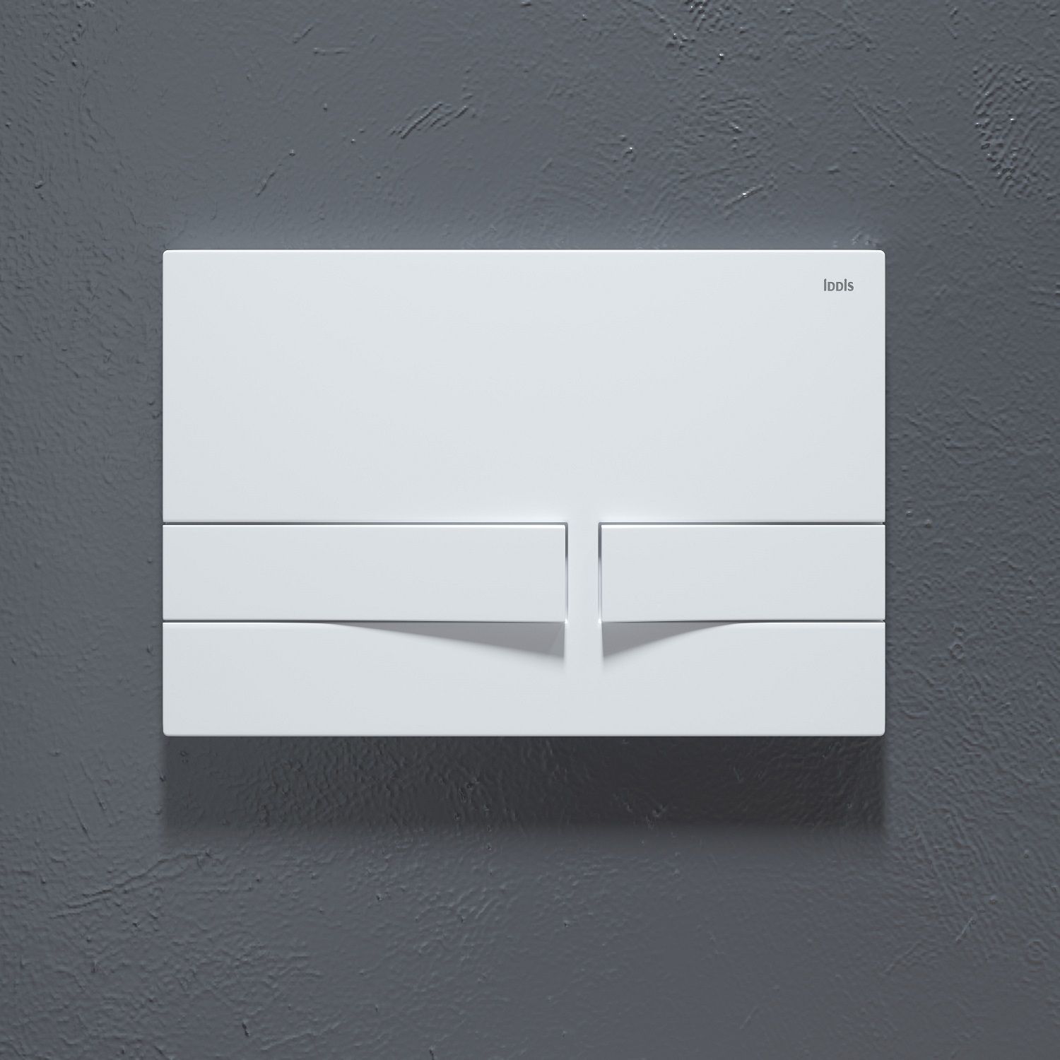 Фото товара на маркетплейсе ozon Кнопка смыва для инсталляции IDDIS, ABS-пластик, белая матовая, Unifix, UNI06MWi77