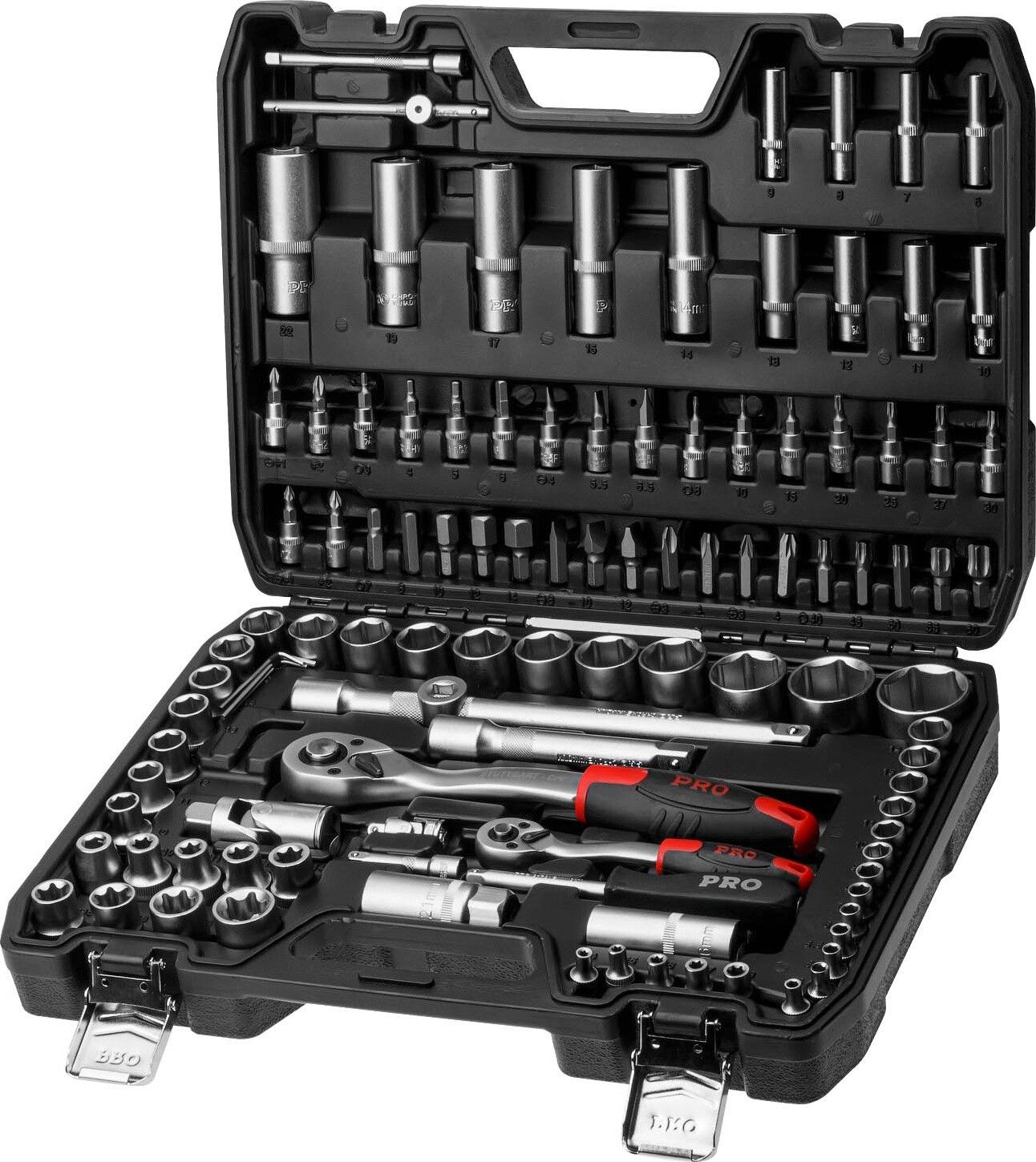 1/4",3/8",1/2" pro startul stuttgart (pro-216s) (6 граней). 1/4",3/8",1/2" pro startul. Трек. Pro startul le mans 219. Набор головок startul.