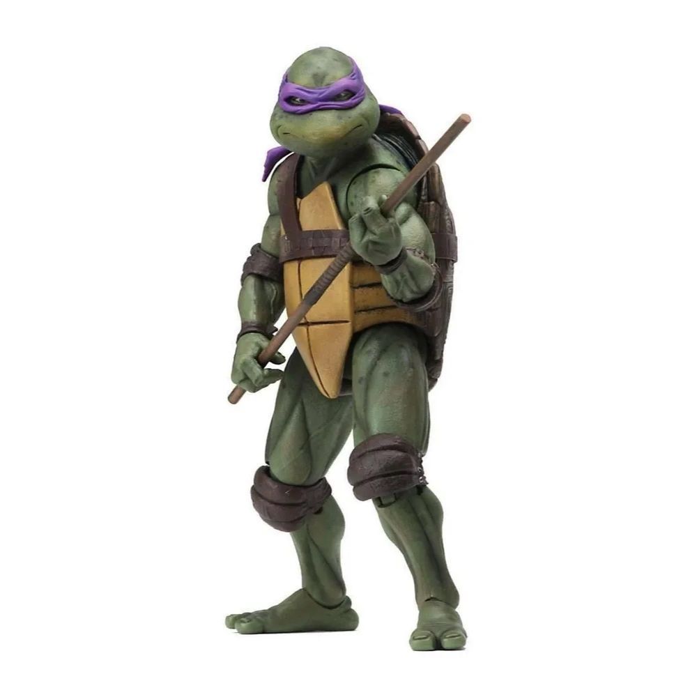 Фигурка черепашки. 1990 TMNT Донателло. Фигурки Черепашки ниндзя Донателло. Черепашки ниндзя фигурки NECA. Фигурки NECA Черепашки ниндзя 1990.