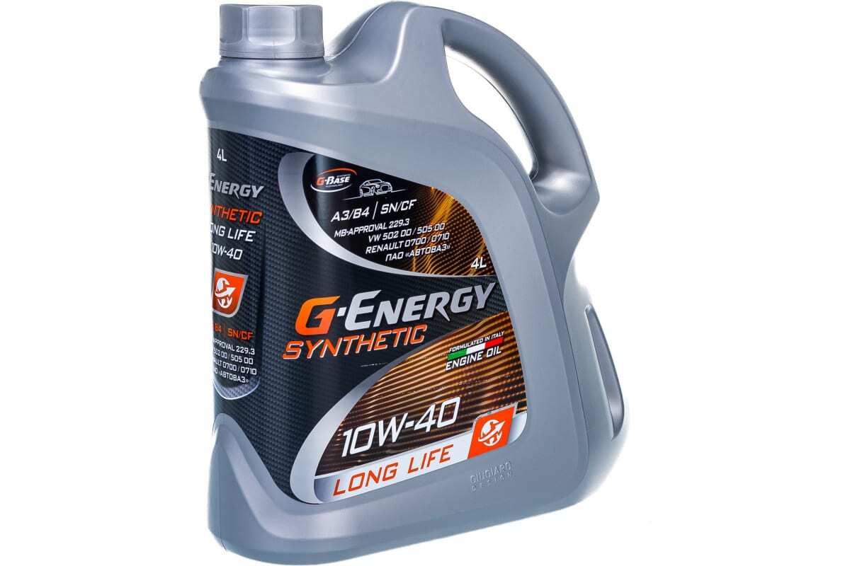 Synthetic long life 10w 40. G Energy 5w30. G-Energy Synthetic Active 5w40 4л.